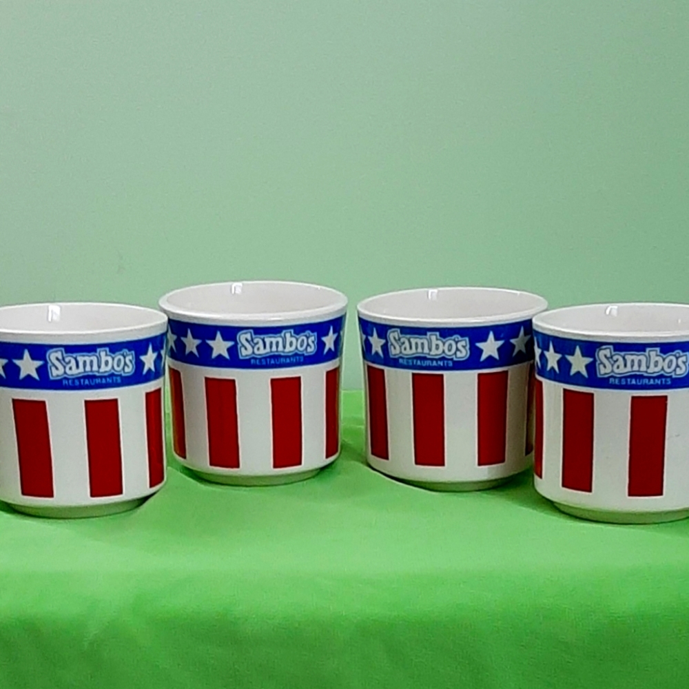 Vintage Sambo's coffee Mugs